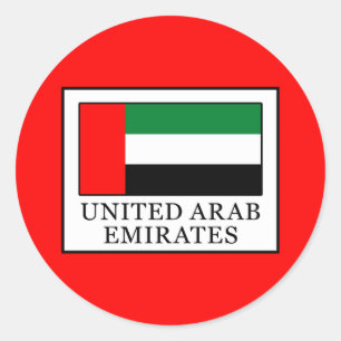 Verenigde Arabische Emiraten Ronde Sticker