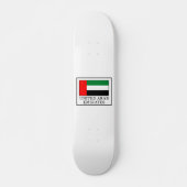 Verenigde Arabische Emiraten Skateboard (Voorkant)