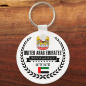 Verenigde Arabische Emiraten Sleutelhanger (Voorkant)