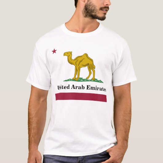 Verenigde Arabische Emiraten T-shirt (Voorkant)