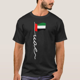 Verenigde Arabische Emiraten vlag voor Emirati - v T-shirt