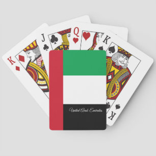 Verenigde Arabische Emiraten Vlaggen Spelletjes, V Pokerkaarten