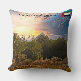 Verenigde Arabische Emiraten woestijnlandschap bij Kussen