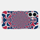 Verenigde kleuren: kleurrijk globaal patroon Case-Mate iPhone case (Achterkant (horizontaal))