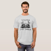 Verenigde Naties voor vrede T-shirt (Voorkant volledig)