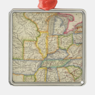 Verenigde Staten 13 Metalen Ornament