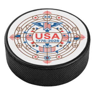 Verenigde Staten 1776-2026 Hockey Puck