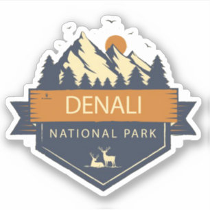 "Verenigde Staten: 2020/heden Alaska - Nationaal P Sticker