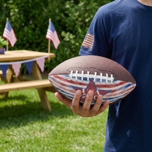 Verenigde Staten 250 jaar jubileum Rood Blauw Wit American Football