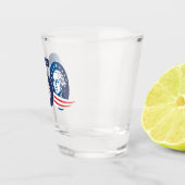 Verenigde Staten 250 Washington Shot Glas (Rechts)
