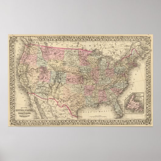 Verenigde Staten 27 Poster (Voorkant)