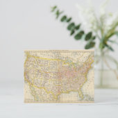 Verenigde Staten 4 Briefkaart (Staand voorkant)