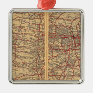 Verenigde Staten 8 Metalen Ornament