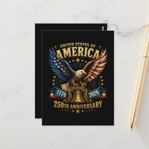 Verenigde Staten Amerika 250e Verjaardag Adelaar Briefkaart