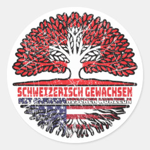 Verenigde Staten Amerikaanse Amerikaanse Amerikaan Ronde Sticker