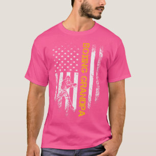 Verenigde Staten Amerikaanse vlag boksen opa Boxer T-shirt
