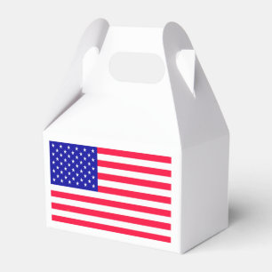 Verenigde Staten Amerikaanse Vlag Favoriete Boxen Bedankdoosjes