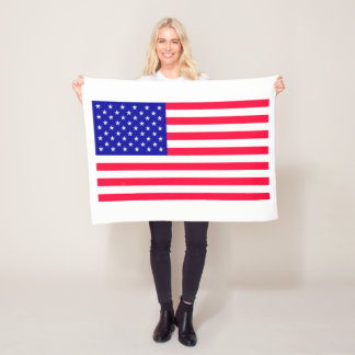 Verenigde Staten Amerikaanse Vlag Fleece Dekens