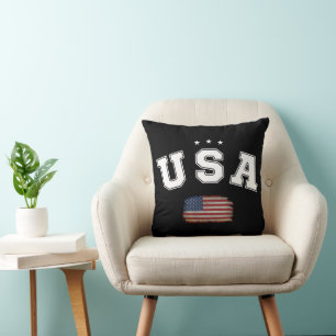 Verenigde Staten Amerikaanse Vlag Patriottische Ve Kussen
