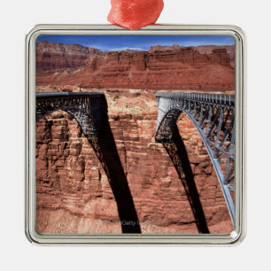 Verenigde Staten, Arizona, Uitzicht van de Navajo- Metalen Ornament