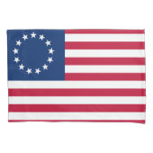 Verenigde Staten Betsy Ross Flag Kussensloop (Voorkant)