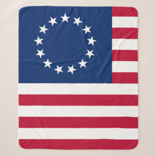 Verenigde Staten Betsy Ross-vlag Sherpa Deken