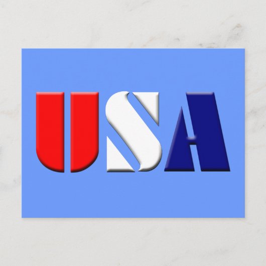 Verenigde Staten Briefkaart (Voorkant)