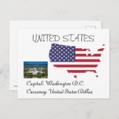 Verenigde Staten Briefkaart (Voorkant / Achterkant)