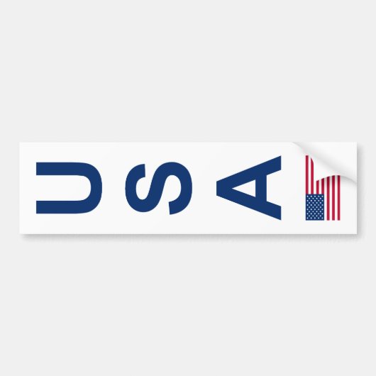 Verenigde Staten Bumpersticker (Voorkant)