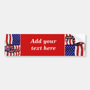 Verenigde Staten._ Bumpersticker