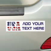 Verenigde Staten Bumpersticker (Op auto)