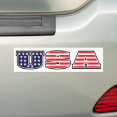 Verenigde Staten Bumpersticker (Op auto)