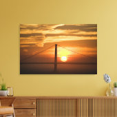 Verenigde Staten. California. San Francisco. Sun-i Canvas Afdruk (Insitu (Woonkamer))