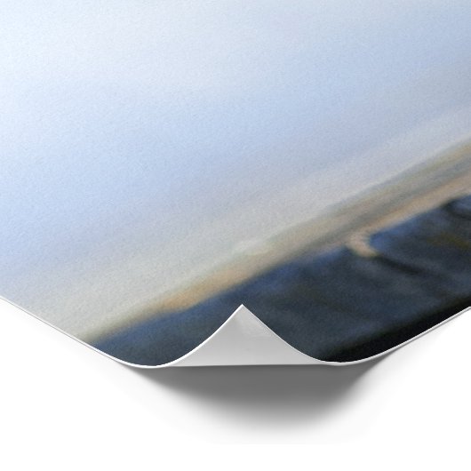 Verenigde Staten, Californië, Berkeley, Senior man Poster (Hoek)