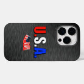 Verenigde Staten Case-Mate iPhone Case (Achterkant (horizontaal))