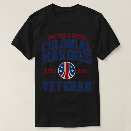 Verenigde Staten Colonial Veteran Variant T-shirt (Design voorkant)