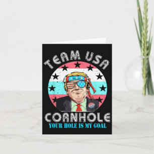 Verenigde Staten Cornhole Shirt Team Cornhole Shir Kaart