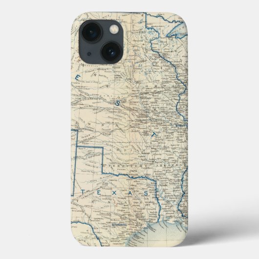 Verenigde Staten dec 1860 Case-Mate iPhone Case (Achterkant)