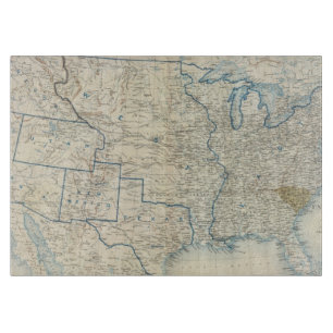 Verenigde Staten dec 1860 Snijplank