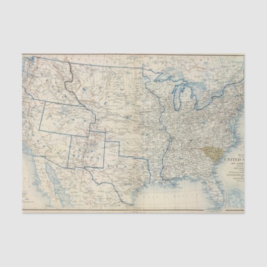 Verenigde Staten dec 1860 Tissuepapier (Voorkant)