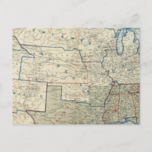 Verenigde Staten dec. 1862 Briefkaart