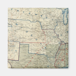 Verenigde Staten dec. 1862 Magneet