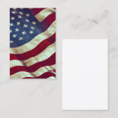  Verenigde Staten Flag Graphic Visitekaartje (Voorkant / Achterkant)