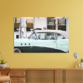 Verenigde Staten, Florida, Miami Beach: South Beac Canvas Afdruk (Insitu (Woonkamer))