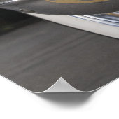 Verenigde Staten, Florida, Miami Beach: South Beac Poster (Hoek)