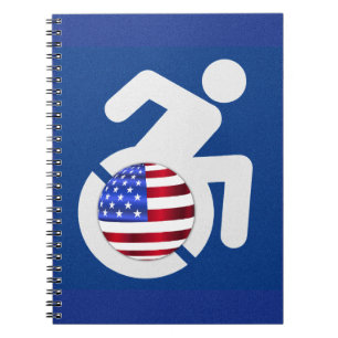Verenigde Staten Gehandicapten Notitieboek