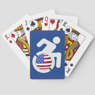 Verenigde Staten Gehandicapten Pokerkaarten