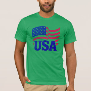 verenigde staten-golf t-shirt