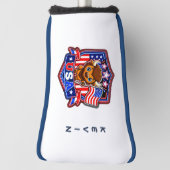 Verenigde Staten Golfheadcover (Draai 90)