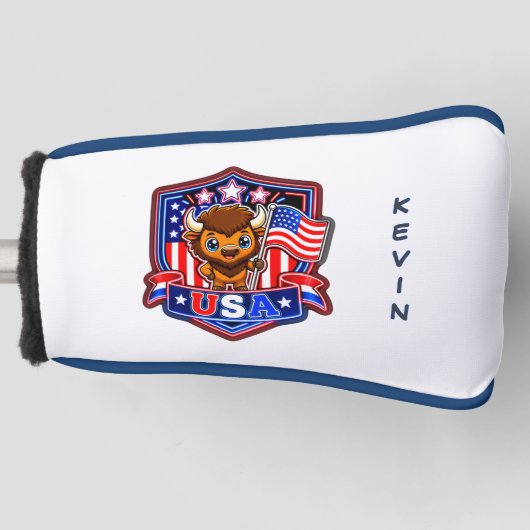 Verenigde Staten Golfheadcover (Voorkant)